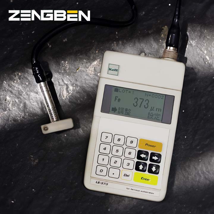 Handheld electromagnetic film thickness gauge
